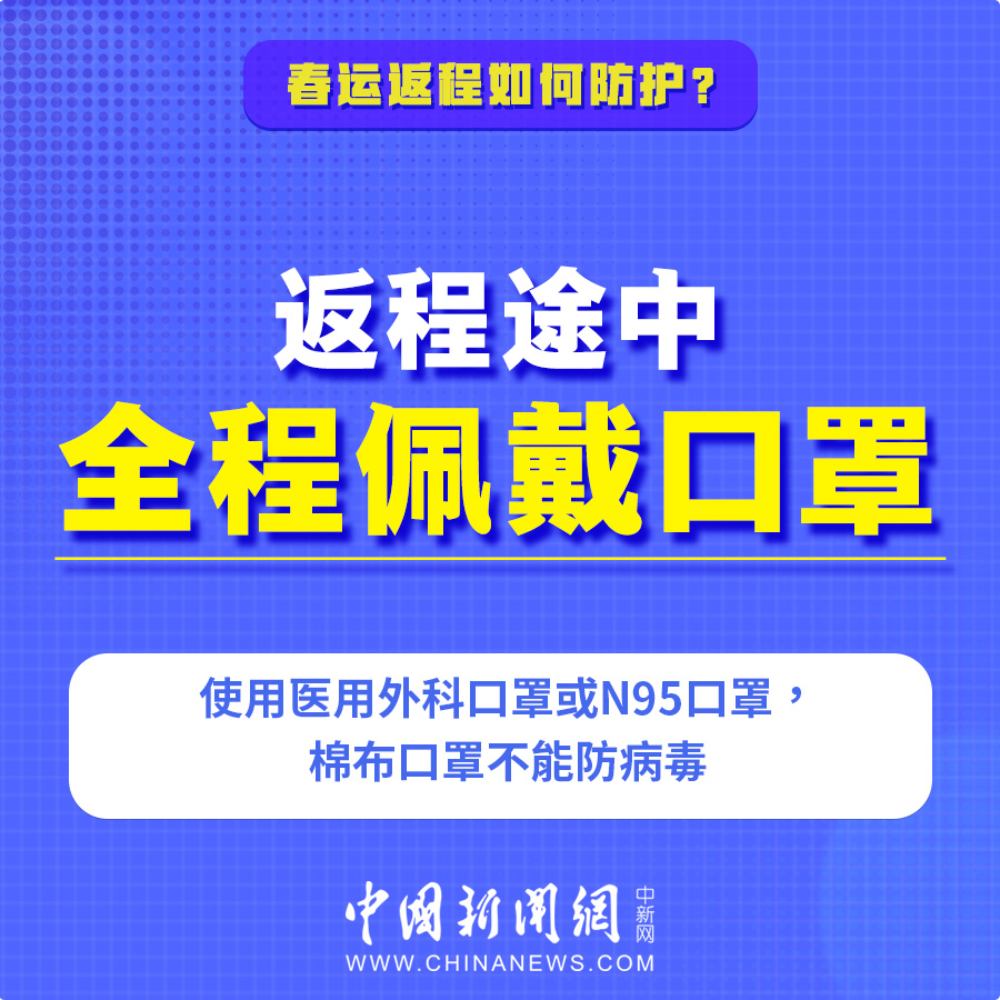 不得不返程去上班了，该如何做好个人防控？